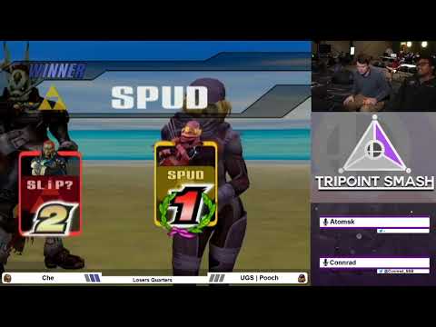 Che (Ganon) vs UGS | Pooch (Sheik, Samus)  - Thwacked P+ Losers Quarters
