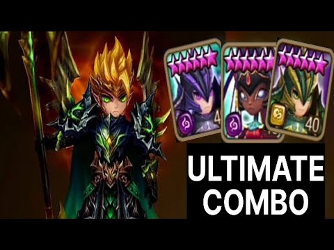 Leo & Ragdoll & Vivachel Crazy Team Combo In RTA In (Summoners War)