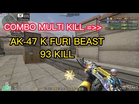AK47 K FURI BEAST - 93 KILL