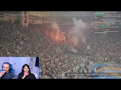Reacting to Basketball Fans and Atmosphere USA vs Europe