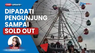 G Walk Citra Land Diserbu saat Libur Nataru, Pengunjung Kehabisan Tiket Wahana Ferris Wheel