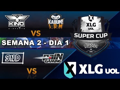 XLG SuperCup - S2D1 - SND vs paiN Gaming e Operation Kino vs KaBuM! IDM