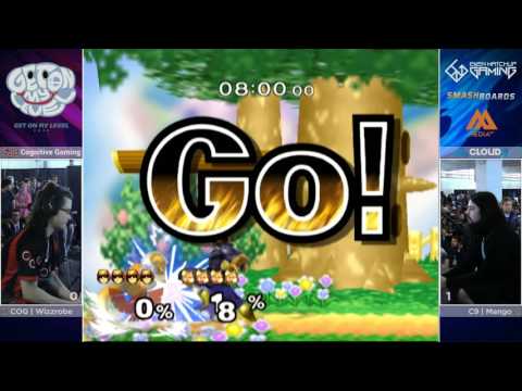 COG Wizzrobe (Falcon) vs C9 Mang0 (Fox) - GOML2016 - Losers Ro12