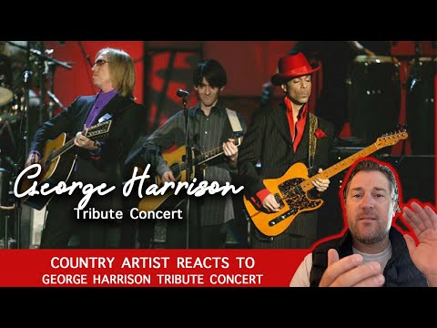 Country Guitarist Reacts George Harrison tribute of While My Guitar Gently Weeps_Prince Guitar SOLO!