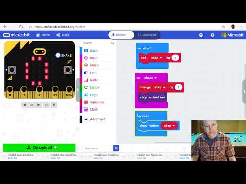 Makecode For Microbit Step Counter