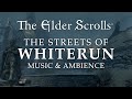 The Elder Scrolls Skyrim Streets Of Whiterun Rainy Evening Ambience With 6 Immersive Scenes