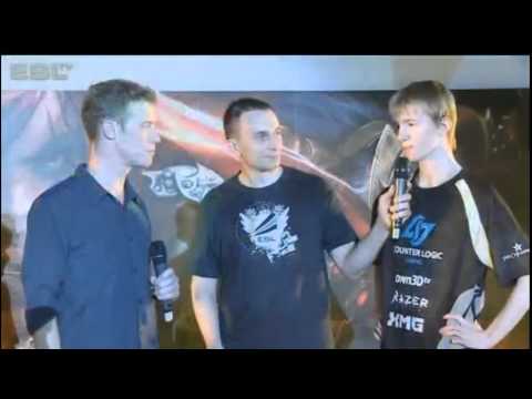 [ESL CLG.EU VS M5]Interview between Froggen and AlexIch