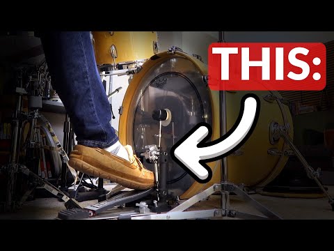 The foot mistake causing HEEL-UP drummers to RUSH