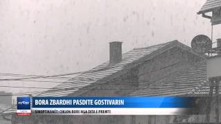 Bora zbardhi pasdite Gostivarin