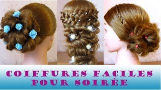 Coiffure Facile à Faire Soi Même Pour Soiréemariagepour