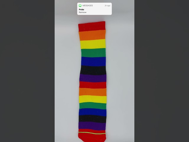 Vídeo relacionado con mtuihfo 3 Pares Calcetines Arcoíris, Calcetines Orgullo Mujer Hombre Tenis Unisex Coloridos Para Fiestas LGBTQ