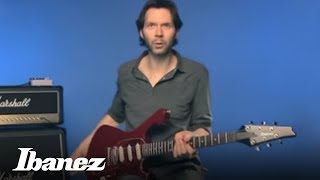 Video thumbnail for Paul Gilbert signature: FRM100TR by Ibanez Guitar