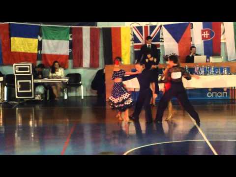 Alexander Svanberg Anastasija Jerjomina Semi Final Paso Doble IDSF International Open Latin Athens 07 05 2011
