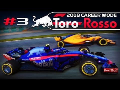 F1 2018 CAREER MODE #3 | I'M NOT A TYRE SAVING GOD | Chinese GP (110% AI) Video