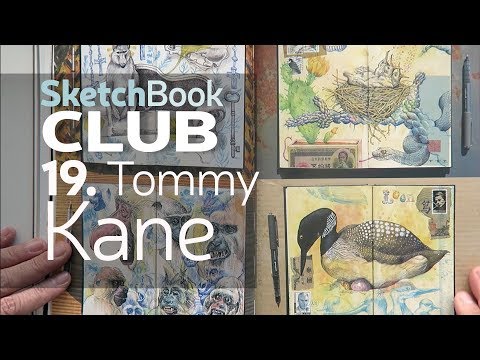 Sketchbook Club: 19 Tommy Kane - YouTube