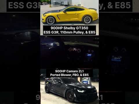 ESS "G3R" Supercharged Shelby GT350 🆚 FBO Ported Blower Camaro ZL1