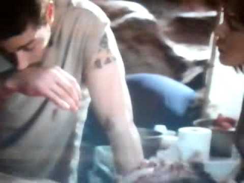 Boone wird verarztet