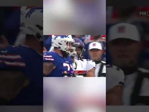 Patrick Peterson with his 1st of 2 interceptions off Josh Allen in Vikings win over Bills #shorts