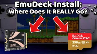Steam Deck Short: EmuDeck Install - Space Requirements and File Placement