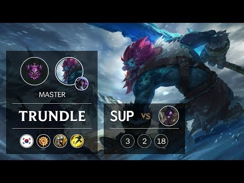 Trundle Support vs Alistar - KR Master Patch 9.5