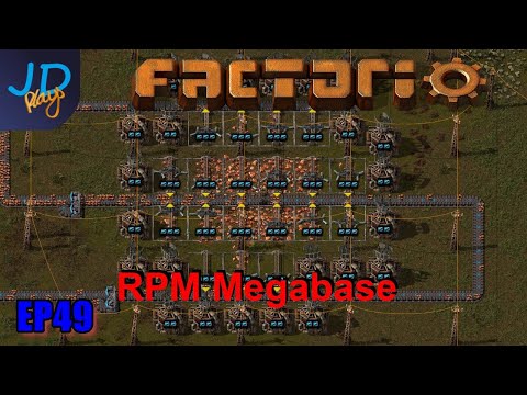 Factorio 0.17 Ep49 Optimisations and Improvements | RPM Megabase