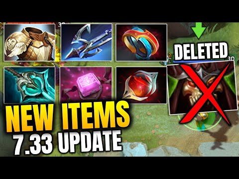 NEW ITEM - DOTA UPDATE 7.33 IMPORTANT ITEM CHANGES
