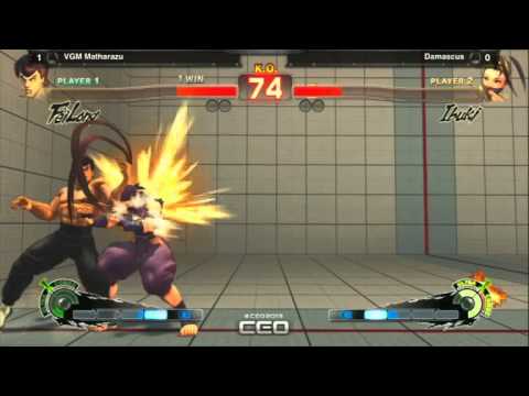 SSF4AE Damascus vs VGM Matharazo - CEO2013 Day 2