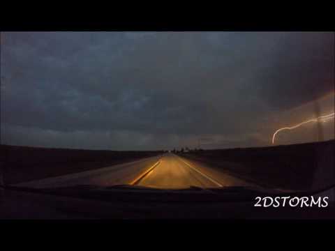 Amazing Upward Moving Lightning **1080p HD** June 28, 2017