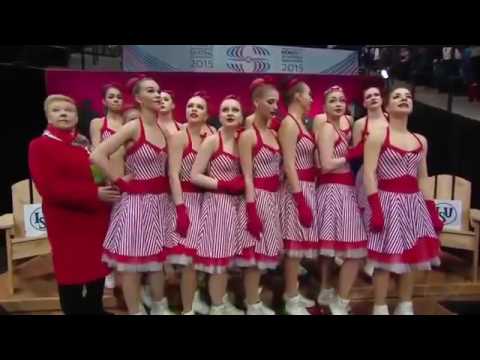 2015 World Synchro Champs SP Team Russia 1