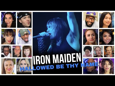 Iron Maiden - Hallowed Be Thy Name  (LIVE 82)  Reaction Compilation