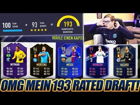 MEIN REKORD 193 RATED FUT DRAFT!! 🔥🔥 FIFA 18 Ultimate Team