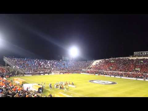 "Copa Libertadores 2016 Recibimiento de la Hinchada de Cerro Porteño ante Boca Juniors" Barra: La Plaza y Comando • Club: Cerro Porteño