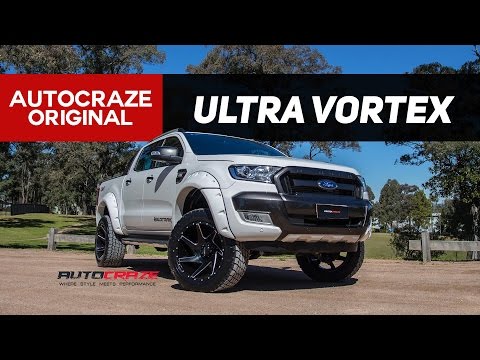 BIG MOTHERTRUCKER // Ford Ranger Wheels // Ultra Vortex Rims | AutoCraze 2017