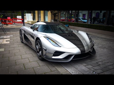 Brand NEW UK Koenigsegg REGERA joins HyperCar line up in London!