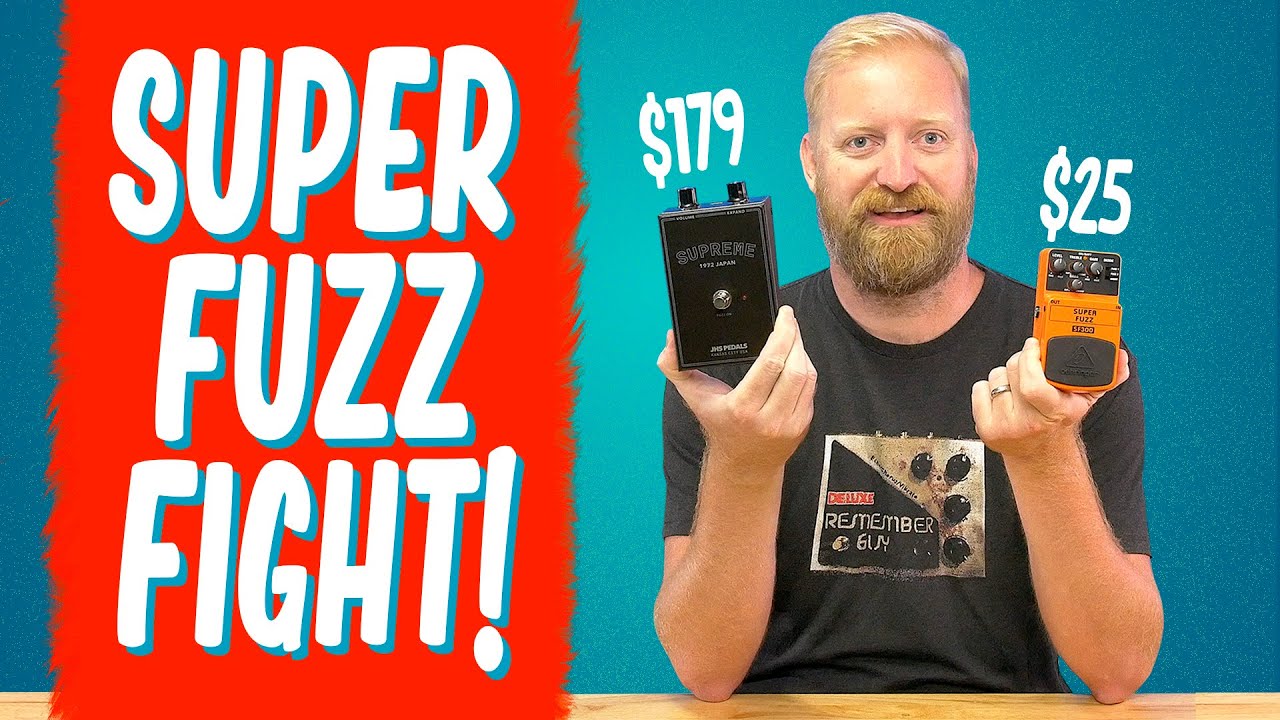 Is the Behringer SF300 a "Real Super Fuzz?" - Budget Vs. Boutique - Comparisons to the JHS Supreme