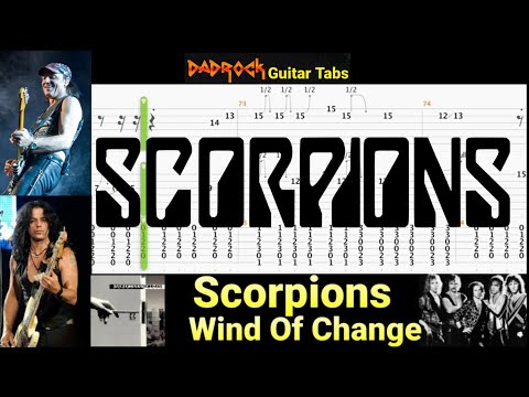 Wind Of Change - Scorpions - Guitar + Bass TABS Lesson