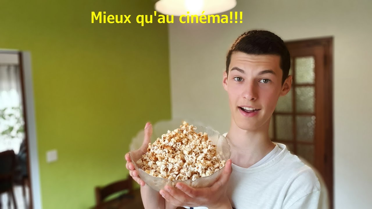 COMMENT FAIRE DES POP-CORN MIEUX QU'AU CINEMA!!!