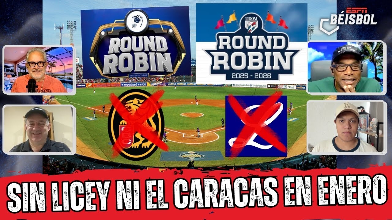 VENEZUELA Y REPÚBLICA DOMINICANA ya están en MODO ROUND ROBIN SIN CARACAS ni el LICEY | ESPN Beisbol