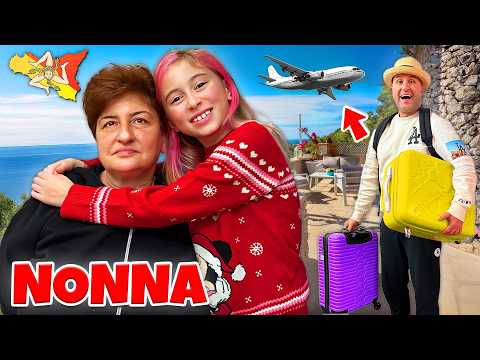 PARTIAMO CON L'AEREO E ANDIAMO A TROVARE LA NONNA DI GIORGIA IN SICILIA!