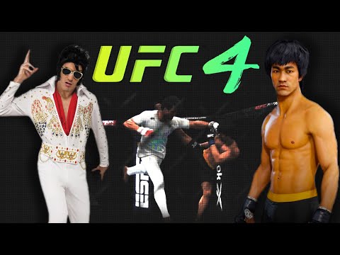 Elvis Presley vs. Bruce Lee (EA sports UFC 4)