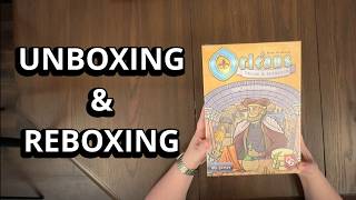 Orelans: Trade & Intrigue Expansion - What's in the Box? Unboxing & Reboxing