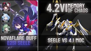 Download lagu 4.2 is HERE! Seele Novaflare Buff vs 4.1 MoC | Builds in The End mp3