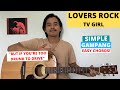 CHORD SIMPLE GAMPANG (Lovers Rock - TV Girl) (Tutorial Gitar) 