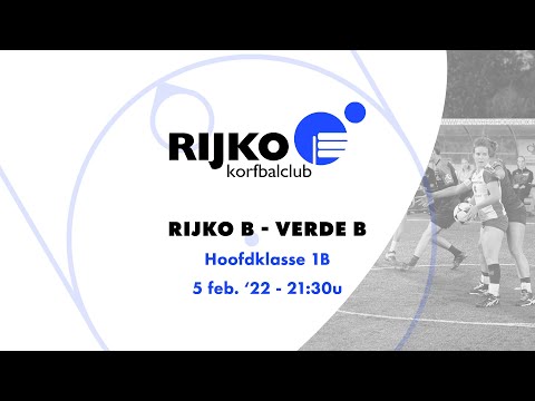 Rijko B - Verde B (Hoofdklasse 1B) - 5 feb. '22