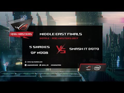Asus ROG Masters DOTA 2 Middle East Finals presented by PLG -  5 Shades of Noob vs Smash It Doto (1)
