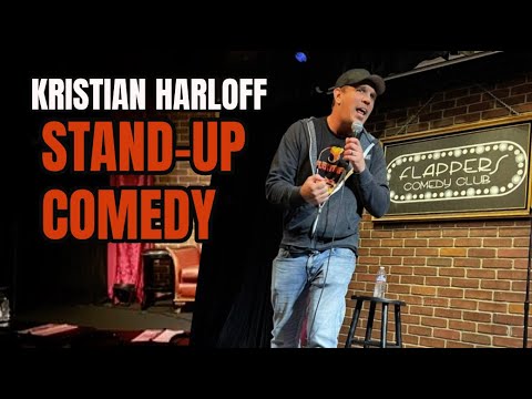 Kristian Harloff stand up comedy. (Communication issues)