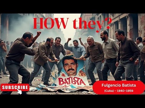 Rise and Fall of Fulgencio Batista | Cuba’s Last Pre-Castro Leader #FulgencioBatista #CubanHistory
