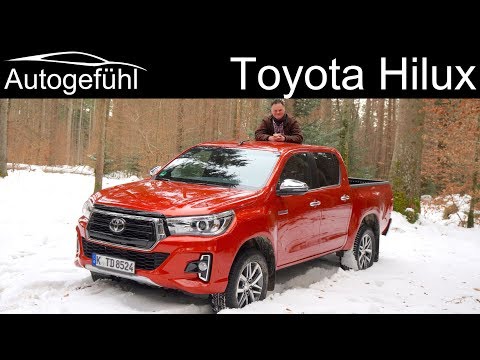 Toyota Hilux FULL REVIEW Executive 2.4 onroad vs offroad comparison - Autogefühl