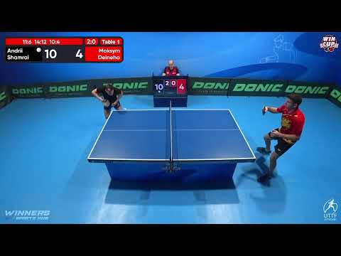 01:30 Andrii Shamrai 3-0 Maksym Deineha West 5 WIN CUP 30.10.2022 | TABLE TENNIS WINCUP