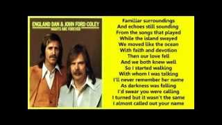 England Dan and John Ford Coley - It's Not The Same ( + lyrics 1976)